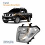 Farol Principal Nissan Frontier 2008 Até 2016 Máscara Cromada Lado Esquerdo Motorista