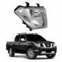 Farol Principal Nissan Frontier 2008 Até 2016 Máscara Cromada Lado Direito Passageiro