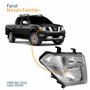 Farol Principal Nissan Frontier 2008 Até 2016 Máscara Cromada Lado Direito Passageiro