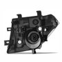 Farol Nissan Frontier 2008 2009 2010 2011 2012 2013 2014 2015 2016 Máscara Ara Negra Lado Direito Passageiro