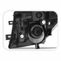 Farol Nissan Frontier 2008 2009 2010 2011 2012 2013 2014 2015 2016 Máscara Ara Negra Lado Direito Passageiro