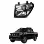 Farol Nissan Frontier 2008 Até 2016 Mascara Negra Lado Esquerdo Motorista