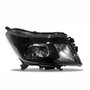 Farol Nissan Frontier 2017 2018 2019 2020 2021 Mascara Negra Lado Direito Passageiro