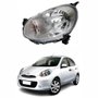 Farol Nissan March 2011 Até 2014 Lado Esquerdo Motorista