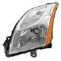 Farol Nissan Sentra 2010 2011 2012 2013 Mascara Cromada Lado Esquerdo Motorista