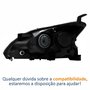 Farol Nissan Sentra 2014 Até 2016 Com Led Lado Direito Passageiro