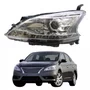 Farol Nissan Sentra 2014 Até 2016 Com Led Lado Esquerdo Motorista