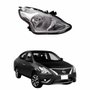 Farol Nissan Versa 2015 2016 2017 2018 2019 Mascara Cromada Lado Direito Passageiro Farol Nissan Versa 2015 2016 2017 2018 2019 Mascara Cromada Lado Direito Passageiro