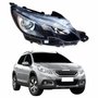 Farol Principal Peugeot 2008 2015 Até 2020 Máscara Negra Com Led Com Projetor Lado Direito Passageiro