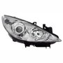 Farol Peugeot 307 2007 Até 2012 Manual Cromado Lado Direito Passageiro