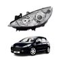 Farol Peugeot 307 2007 Até 2012 Manual Cromado Lado Esquerdo Motorista