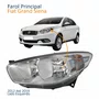 Farol Principal Fiat Grand Siena 2012 Até 2019 Cromomix Lado Esquerdo Motorista