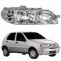 Farol Principal Fiat Palio Fire 2001 2002 2003 2004 Carcaça Cinza Lado Direito Passageiro