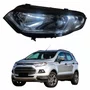 Farol Principal Ford Ecosport 2013 2014 2015 2016 2017 Cromado Lado Esquerdo Motorista