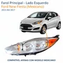 Farol Principal Ford New Fiesta Mexicano 2013 Até 2017 Pisca Âmbar Lado Esquerdo Motorista