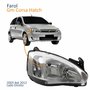 Farol Principal Gm Corsa Hatch 2003 Até 2012 Pisca Raiado Máscara Cromada Lado Direito Passageiro