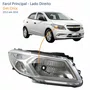 Farol Principal Gm Onix 2013 até 2016 Lado Direito Passageiro