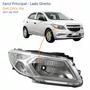Farol Principal Gm Onix Joy 2017 até 2019 Lado Direito Passageiro