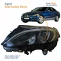 Farol Principal Mercedes Benz C180 2015 2016 2017 Com Led Lado Esquerdo Motorista
