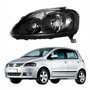 Farol Principal Vw Fox 2008 2009 2010 Máscara Negra Lado Esquerdo Motorista