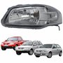 Farol Principal Vw Gol G4 2005 Até 2008 Parati G4 2005 Até 2012 Saveiro G4 2005 Até 2009 Original Arteb Máscara Cinza Lado Esquerdo Motorista