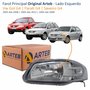 Farol Principal Vw Gol G4 2005 Até 2008 Parati G4 2005 Até 2012 Saveiro G4 2005 Até 2009 Original Arteb Máscara Cinza Lado Esquerdo Motorista