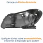 Farol Principal Vw Gol G6 2012 Até 2016 Saveiro Voyage G6 2013 Até 2016 Foco Simples Lado Direito Passageiro