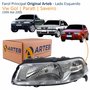 Farol Principal Vw Gol Parati Saveiro 1999 Até 2005 Original Arteb Lado Esquerdo Motorista