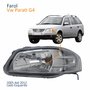 Farol Principal Vw Parati G4 2005 Até 2012 Máscara Cinza Lado Esquerdo Motorista