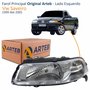 Farol Principal Volkswagen Saveiro 1999 2000 2001 2002 2003 2004 2005 Original Lado Esquerdo Motorista