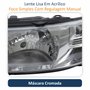 Farol Principal Volkswagen Saveiro 1999 2000 2001 2002 2003 2004 2005 Original Lado Esquerdo Motorista