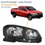 Farol Principal Volkswagen Saveiro G6 2013 2014 2015 2016 Foco Simples Lado Direito Passageiro