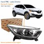 Farol Renault Captur 2017 Até 2021 TYC Com Friso Cromado Lado Direito Passageiro