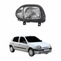 Farol Renault Clio 1999 2000 2001 2002 Máscara Negra Lado Direito Passageiro