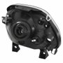 Farol Renault Clio 1999 2000 2001 2002 Máscara Negra Lado Direito Passageiro