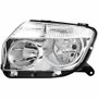 Farol Renault Duster 2010 2011 2012 2013 2014 Mascara Cromada Lado Esquerdo Motorista