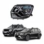 Farol Renault Duster Oroch 2015 Até 2019 Cúpula Azul Lado Esquerdo Motorista