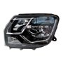 Farol Renault Duster Oroch 2015 Até 2019 Cúpula Azul Lado Esquerdo Motorista