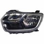 Farol Renault Duster Oroch 2021 Até 2024 Foco Manual Com Led Lado Esquerdo Motorista