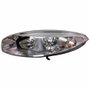 Farol Renault Fluence 2010 Até 2018 Mascara Cromada Sem Projetor Lado Esquerdo Motorista