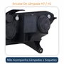 Farol Renault Logan 2015 Até 2019 Original Arteb Friso Preto Lado Direito Passageiro