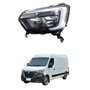 Farol Renault Master 2023 2024 Eletrico Com Motor Com Drl Lado Esquerdo Motorista