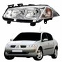 Farol Renault Megane 2006 Até 2012 Sem Regulagem Lado Esquerdo Motorista