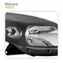 Farol Principal Renault Sandero 2008 2009 2010 2011 Máscara Negra Lado Direito Passageiro