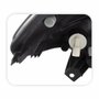 Farol Renault Sandero 2008 2009 2010 2011 Mascara Cromada Lado Esquerdo Motorista