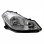 Farol Renault Symbol 2009 2010 2011 2012 2013 Mascara Cromada Lado Direito Passageiro