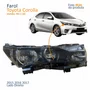 Farol Principal Toyota Corolla Xei Gli 2015 2016 2017 Lado Direito Passageiro