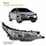 Farol Principal Toyota Corolla Xei 2018 2019 Com Led Lado Direito Passageiro
