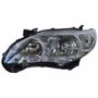 Farol Toyota Corolla 2012 2013 2014 Mascara Cromada Lado Esquerdo Motorista