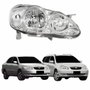 Farol Toyota Corolla Fielder 2003 Até 2008 Mascara Cromada Lado Direito Passageiro